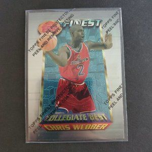 1994-95 Finest Chris Webber Collegiate Best # 255
